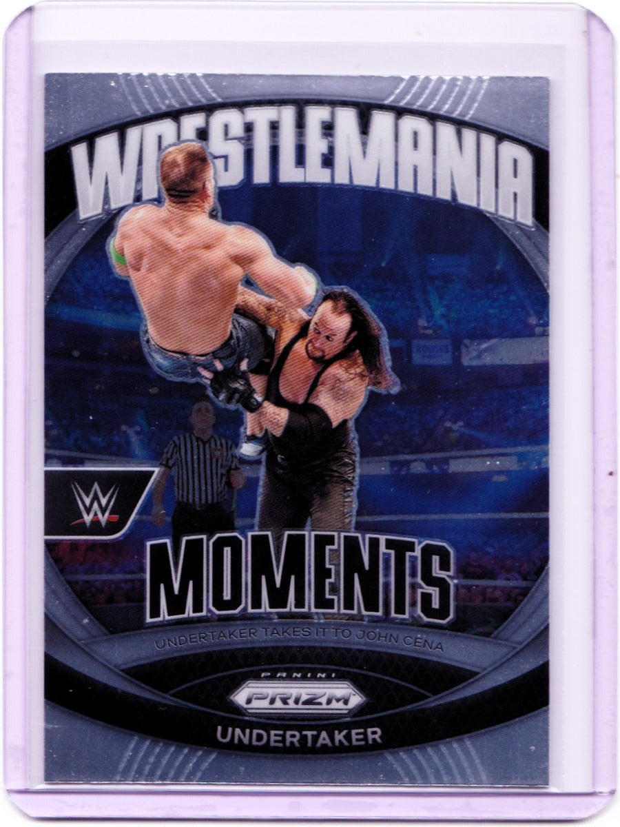 2024 Panini Prizm WWE WrestleMania Moments 5 Undertaker