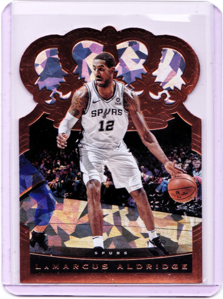 2020-21 Panini Crown Royale - Crystal #30 LaMarcus Aldridge