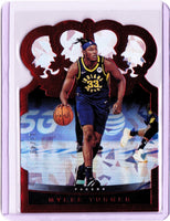 2020-21 Panini Crown Royale - Crystal Red #35 Myles Turner /49