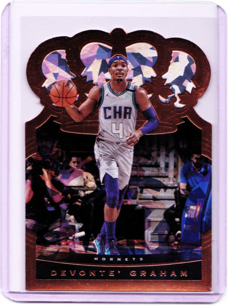 2020-21 Panini Crown Royale - Crystal #67 Devonte' Graham