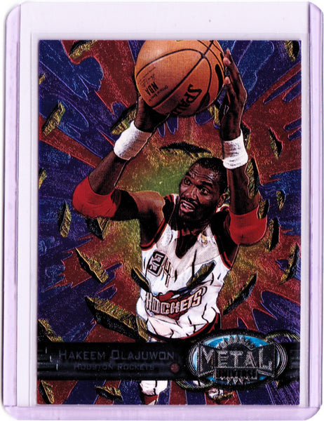 1997-98 Metal Universe #59 Hakeem Olajuwon