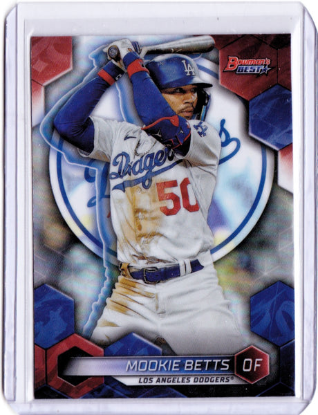 2023 Bowman's Best - Refractor #52 Mookie Betts