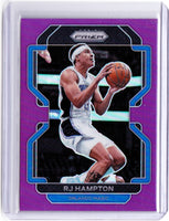 2021-22 Panini Prizm - Purple Prizm #207 RJ Hampton /99