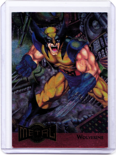 1995 Fleer Marvel Metal - Metal Blasters #18 Wolverine