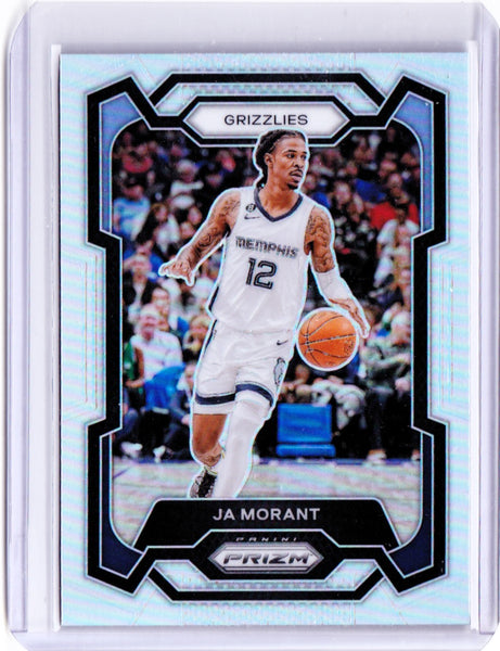 2023-24 Panini Prizm - Silver Prizm #96 Ja Morant