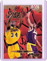 1997-98 Fleer - Game Breakers #5 Shaquille O'Neal, Eddie Jones