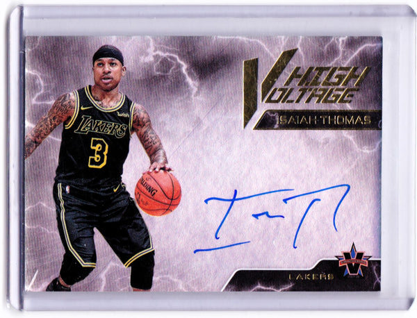 2017-18 Panini Vanguard - High Voltage Signatures #HV-ITH - Isaiah Thomas /49