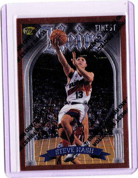 1996-97 Topps Finest #217 Steve Nash RC