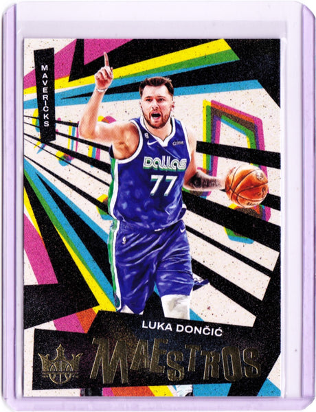 2022-23 Panini Court Kings - Maestros #1 Luka Doncic