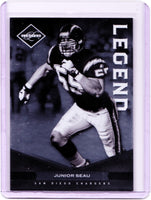2011 Panini Limited #114 Legends - Junior Seau /499
