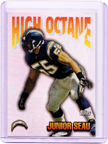 1997 Topps - High Octane #HO-4 Junior Seau