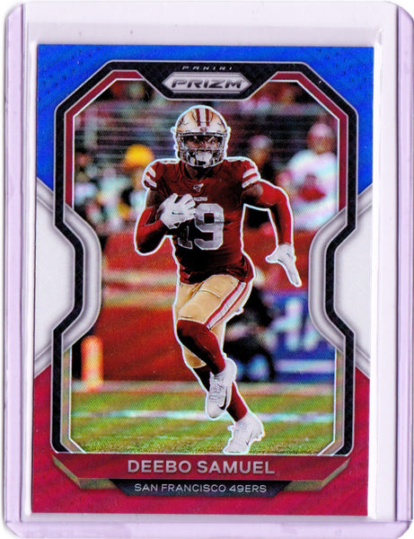2020 Panini Prizm - Red White & Blue Prizm #283 Deebo Samuel