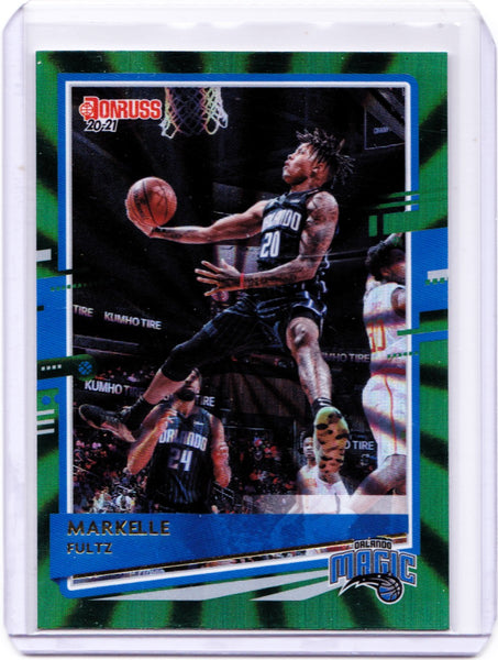 2020-21 Panini Donruss - Green Laser #34 Markelle Fultz