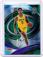 2020-21 Panini Spectra - Asia Green Prizm #68 Kyle Kuzma