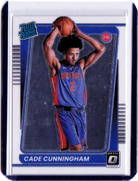 2021-22 Panini Donruss Optic #161  Rated Rookie - Cade Cunningham