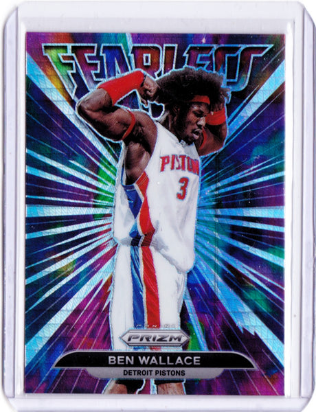 2021-22 Panini Prizm - Fearless - Hyper Prizm #17 Ben Wallace