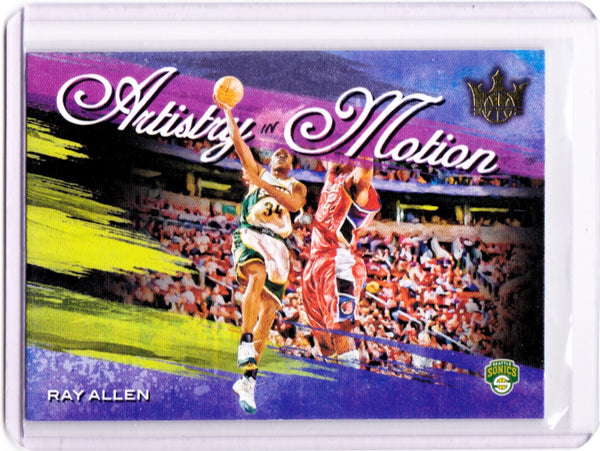 2020-21 Panini Court Kings - Artistry in Motion #18 Ray Allen