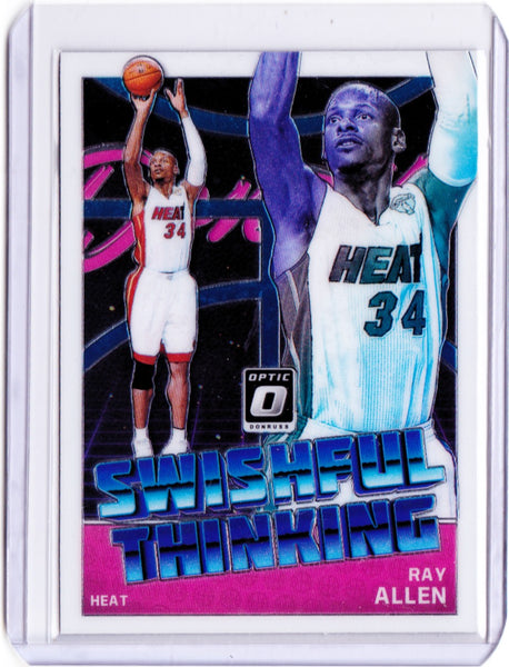 2018-19 Panini Donruss Optic - Swishful Thinking #5 Ray Allen