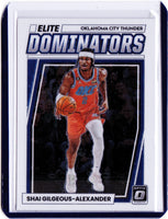 2022-23 Panini Donruss Optic - Elite Dominators #16 Shai Gilgeous-Alexander