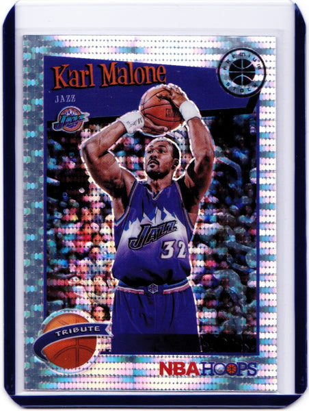 2019-20 Panini NBA Hoops Premium Stock - Box Set Pulsar Prizm #286 Hoops Tribute - Karl Malone