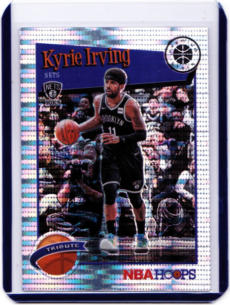 2019-20 Panini NBA Hoops Premium Stock - Box Set Pulsar Prizm #290 Hoops Tribute - Kyrie Irving