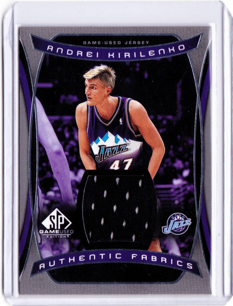 2004-05 SP Game Used - Authentic Fabrics #AF-AK Andrei Kirilenko