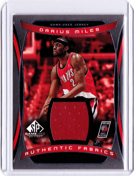 2004-05 SP Game Used - Authentic Fabrics #AF-DM Darius Miles