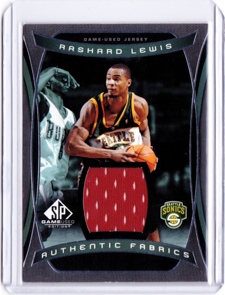 2004-05 SP Game Used - Authentic Fabrics #AF-LE Rashard Lewis