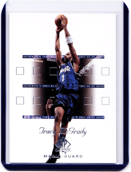 2001-02 SP Authentic #61 Tracy McGrady