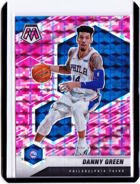 2020-21 Panini Mosaic - Mosaic Camo Pink Prizm #83 Danny Green