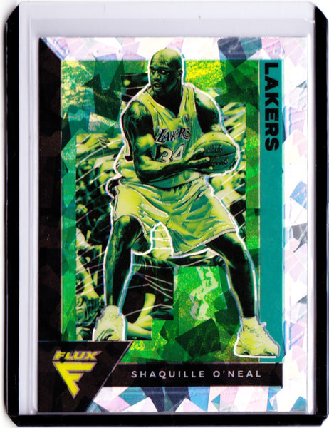 2020-21 Panini Flux - Fanatics Factory Set Cracked Ice Prizm #186 Shaquille O'Neal