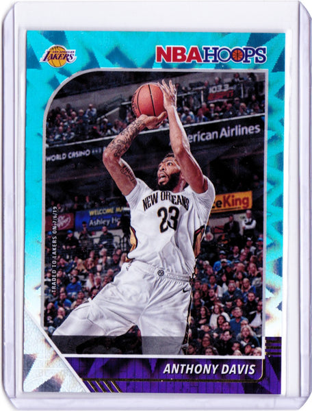 2019-20 Panini NBA Hoops - Teal Explosion #89 Anthony Davis