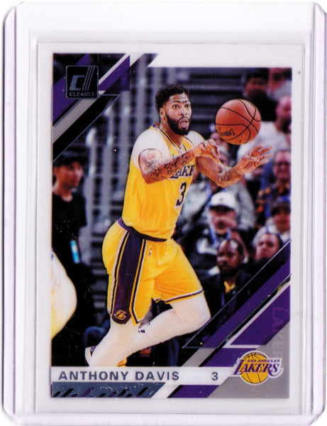 2019-20 Panini Clearly Donruss #21 Anthony Davis