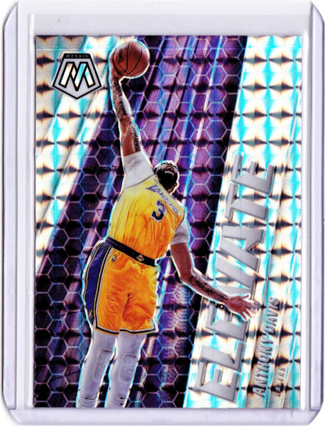 2020-21 Panini Mosaic - Elevate - Mosaic Prizm #18 Anthony Davis