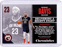 2017-18 Panini Chronicles - Red #15 Anthony Davis /299