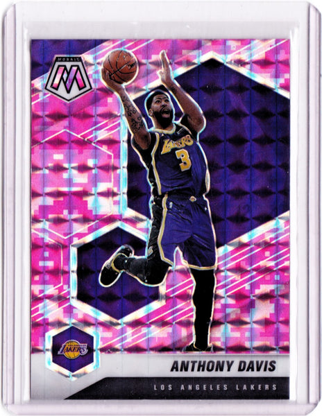 2020-21 Panini Mosaic - Mosaic Camo Pink Prizm #141 Anthony Davis