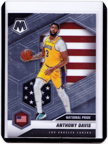 2020-21 Panini Mosaic #250 National Pride - Anthony Davis