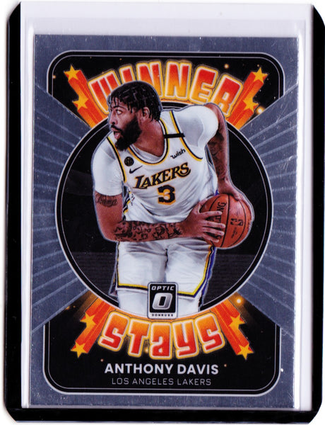 2021-22 Panini Donruss Optic - Winner Stays #7 Anthony Davis