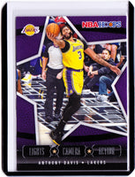 2020-21 Panini NBA Hoops - Lights Camera Action #20 Anthony Davis