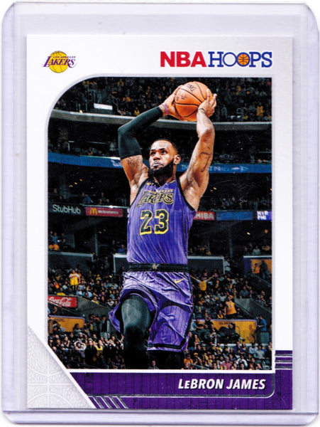 2019-20 Panini NBA Hoops #87 LeBron James