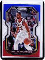 2020-21 Panini Prizm - Red White & Blue Prizm #89 Tristan Thompson