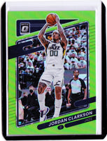 2021-22 Panini Donruss Optic - Lime Green Prizm #86 Jordan Clarkson /149