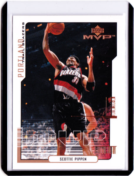 2000-01 Upper Deck MVP #138 Scottie Pippen