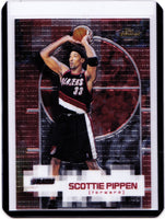 2000-01 Topps Finest #51 Scottie Pippen