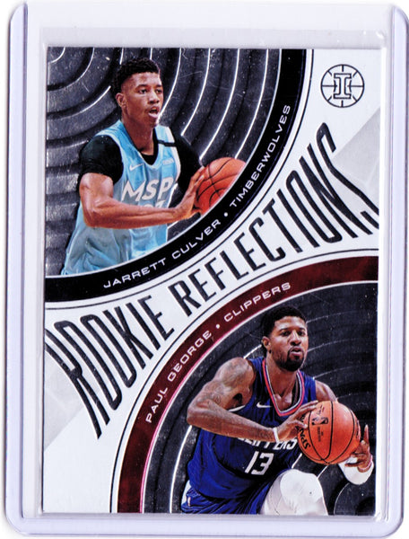 2019-20 Panini Illusions - Rookie Reflections #3  Jarrett Culver, Paul George