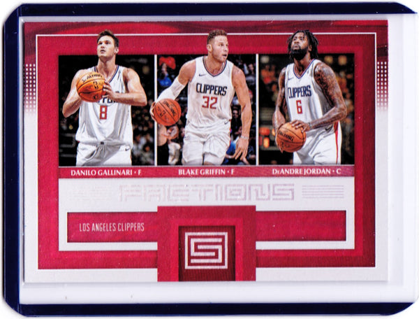 2017-18 Panini Status - Factions #2 Danilo Gallinari, Blake Griffin, DeAndre Jordan