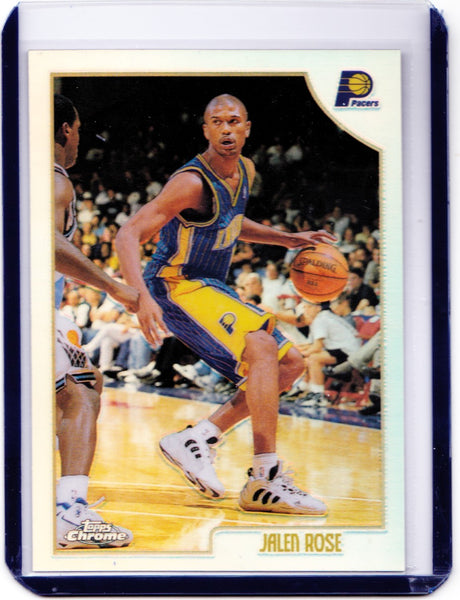 1998-99 Topps Chrome - Refractor #27 Jalen Rose