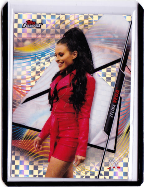 2020 Topps Finest WWE - X-Fractor #33 Zelina Vega