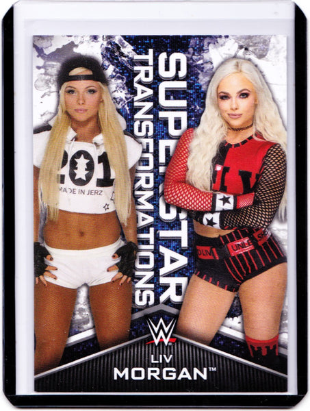 2020 Topps WWE Women's Division - Superstar Transformations #ST-9 Liv Morgan