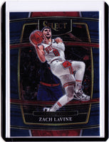2021-22 Panini Select - Blue #76 Concourse - Zach LaVine